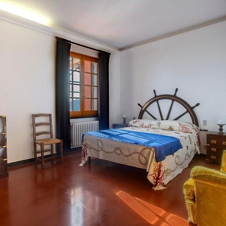 080 - La Villa Storica Il Vigneto 45B, Terrazza Sul Mare - Parcheggio Privato Gratis Moneglia Bagian luar foto