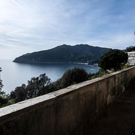 080 - La Villa Storica Il Vigneto 45B, Terrazza Sul Mare - Parcheggio Privato Gratis Moneglia Bagian luar foto
