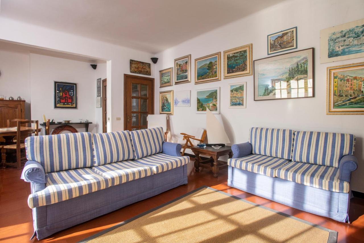 080 - La Villa Storica Il Vigneto 45B, Terrazza Sul Mare - Parcheggio Privato Gratis Moneglia Bagian luar foto