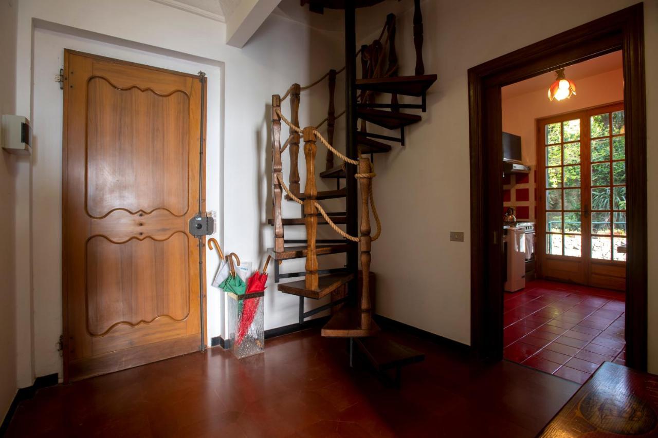 080 - La Villa Storica Il Vigneto 45B, Terrazza Sul Mare - Parcheggio Privato Gratis Moneglia Bagian luar foto